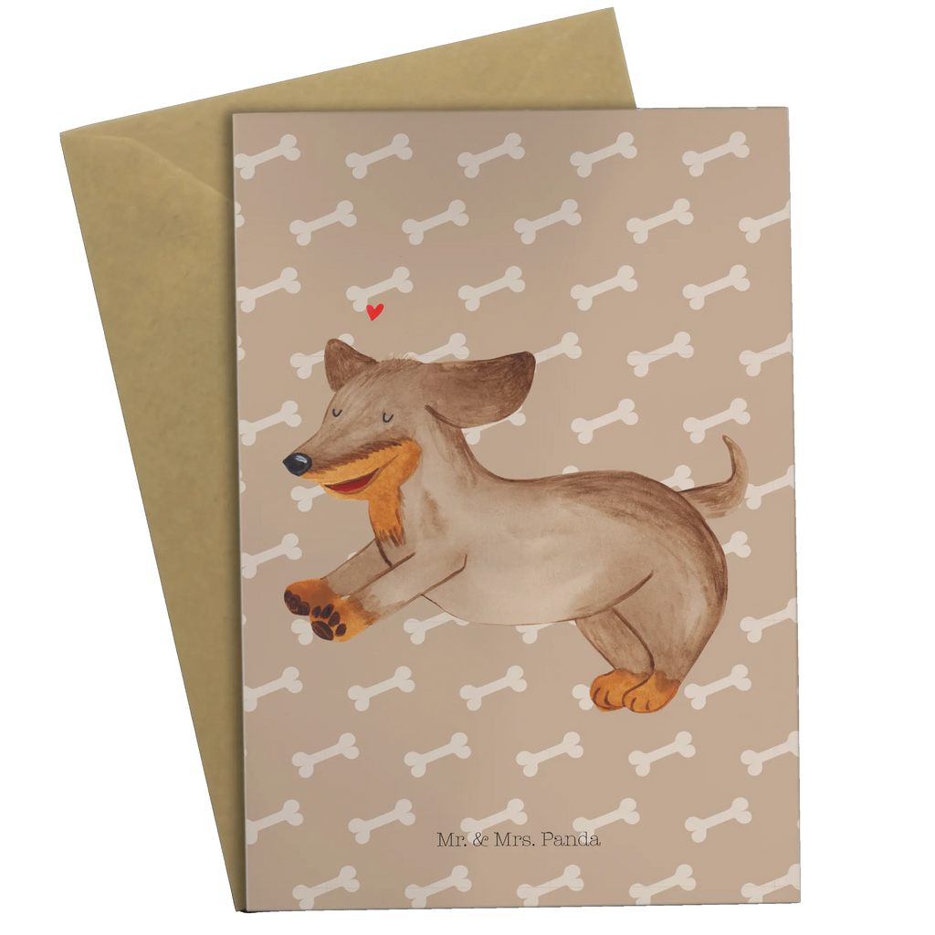 Greetings card Dog dachshund Einladungskarte, Klappkarte, Glückwunschkarte, Karte, Hochzeitskarte, Geburtstagskarte, Grußkarte, Ansichtskarten, Hund, Hundemotiv, Haustier, Hunderasse, Tierliebhaber, Hundebesitzer, Sprüche, Dachshund, Hunde, Dackel, happy dog