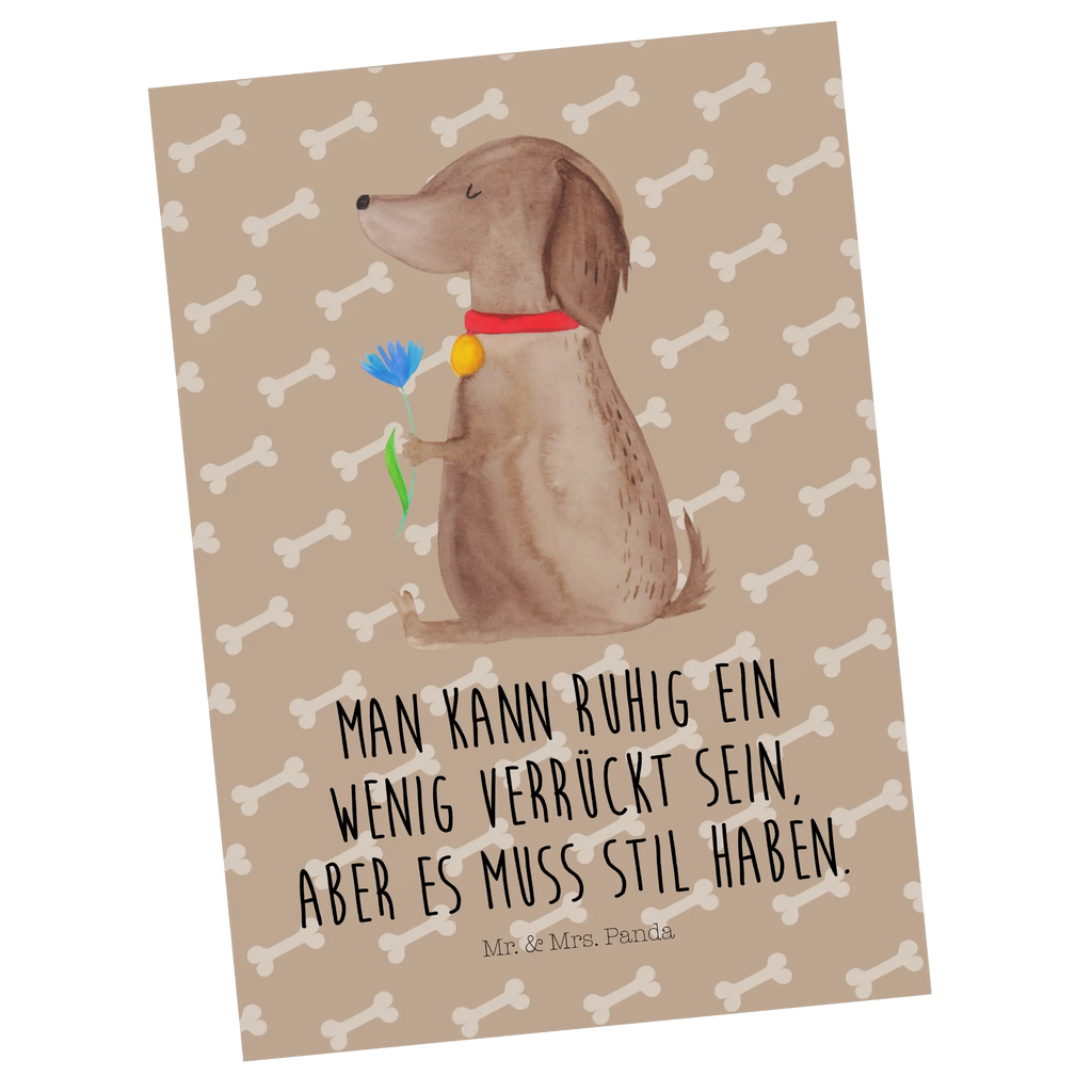 Postcard Dog flower einzelkarte, Motivkarte, Postkarte, Ansichtskarte, Designkarte, Grußkarte, Ansichtskarten, Kunstkarten, Postkarten, bildkarte, spruchkarte, Fotokarte, kunstkarte, Haustier, Hundemotiv, Tierliebhaber, Hunderasse, Hund, Hundebesitzer, Sprüche, Frauchen, Hundeliebe, Hunde