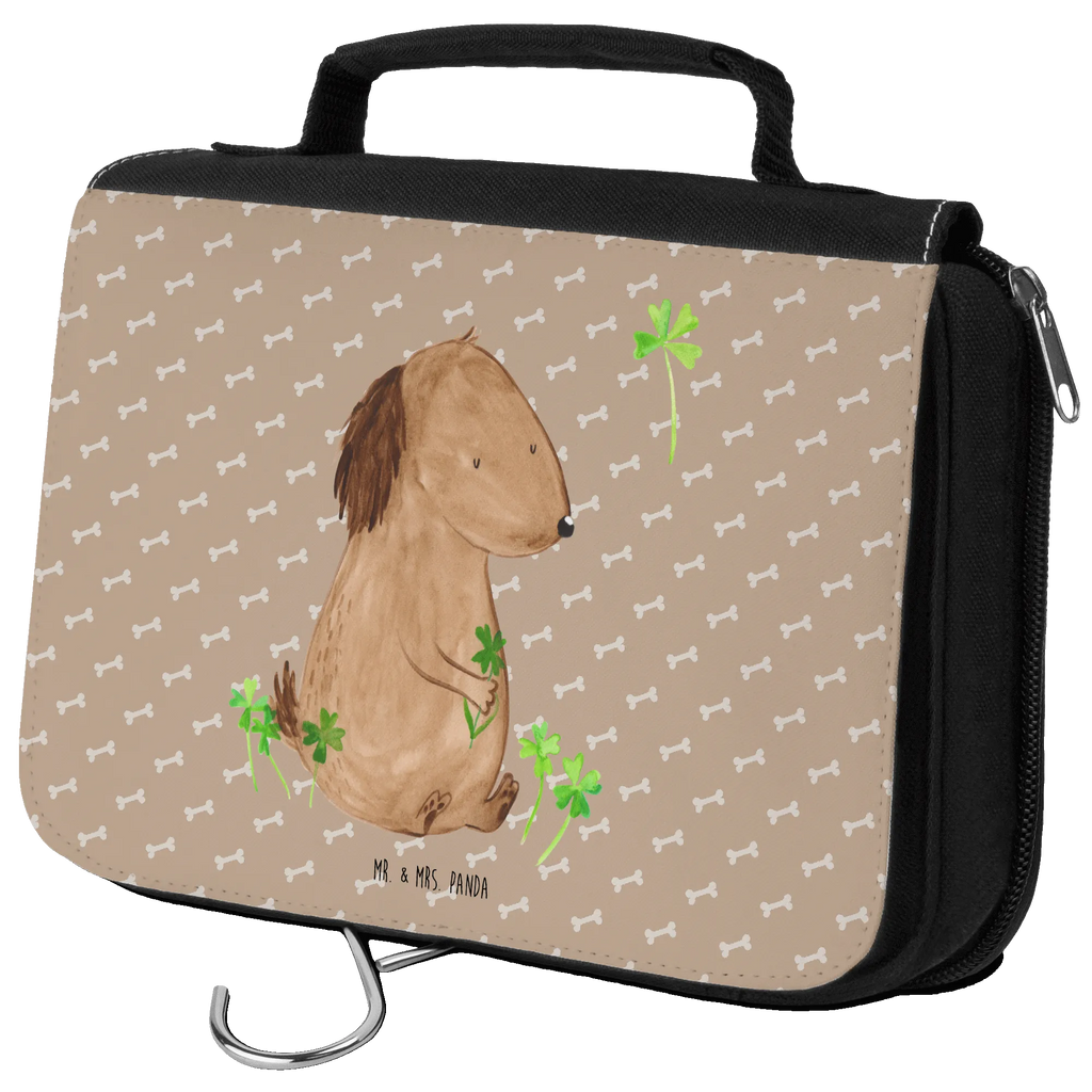 Wash bag Dog shamrock To hang up, Toilet bag, Wash bag, Gentlemen, Ladies, Cosmetic bag, dog, mutt, hound, woof, dog mama, dog breed, love dogs, love for dogs, dog decorative items, bag with dog print, funny gifts for dog owners, what do you give a dog lover, Christmas gifts for dogs, gifts for dogs, dog sayings, daydreams, motivation, happiness, new beginning, Dog, cloverleaf, self-love, mindfulness, lucky charm, gift