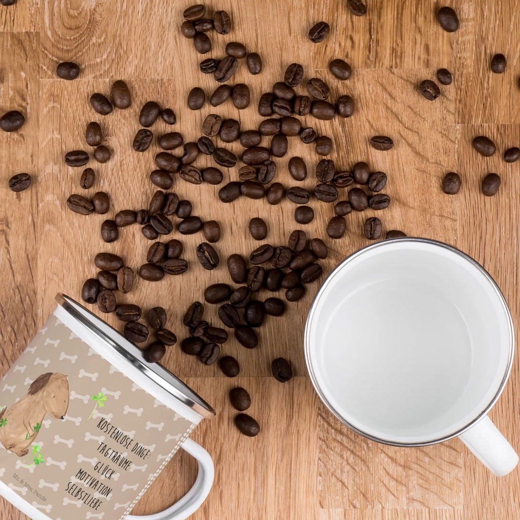 Kempingowy kubek emaliowany pies koniczyna Becher, reisetasse, Emailletasse, Kaffeebecher, Tasse, Emaille Tasse, Trinkbecher, metallbecher, Blechtasse, blechbecher, Teebecher, wanderbecher, emaillebecher, Campingtasse, Metalltasse, Pott, Reisebecher, becher emaille, Tasse Emaille, Emaille Becher, Teetasse, wandertasse, Kaffeetasse, Campingbecher, Sprüche, Hund, Hunderasse, Hundebesitzer, Hundemotiv, Haustier, Tierliebhaber, Selbstliebe, Motivation, Geschenk, Achtsamkeit, Tagträume, Neuanfang, Glücksbringer, Glück, Kleeblatt