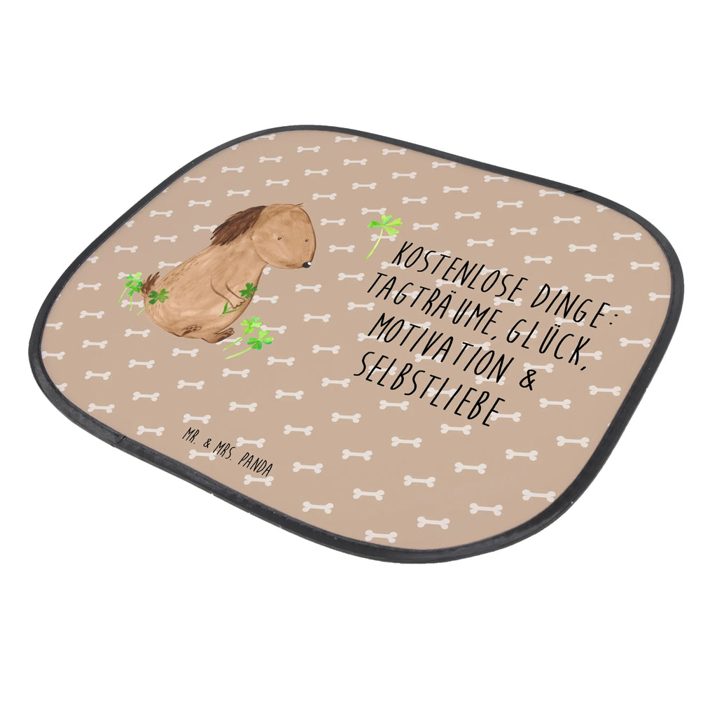 Osłona przeciwsłoneczna do samochodu pies koniczyna Pies, motyw psa, zwierzę domowe, rasa psa, miłośnik zwierząt, właściciel psa, powiedzenia