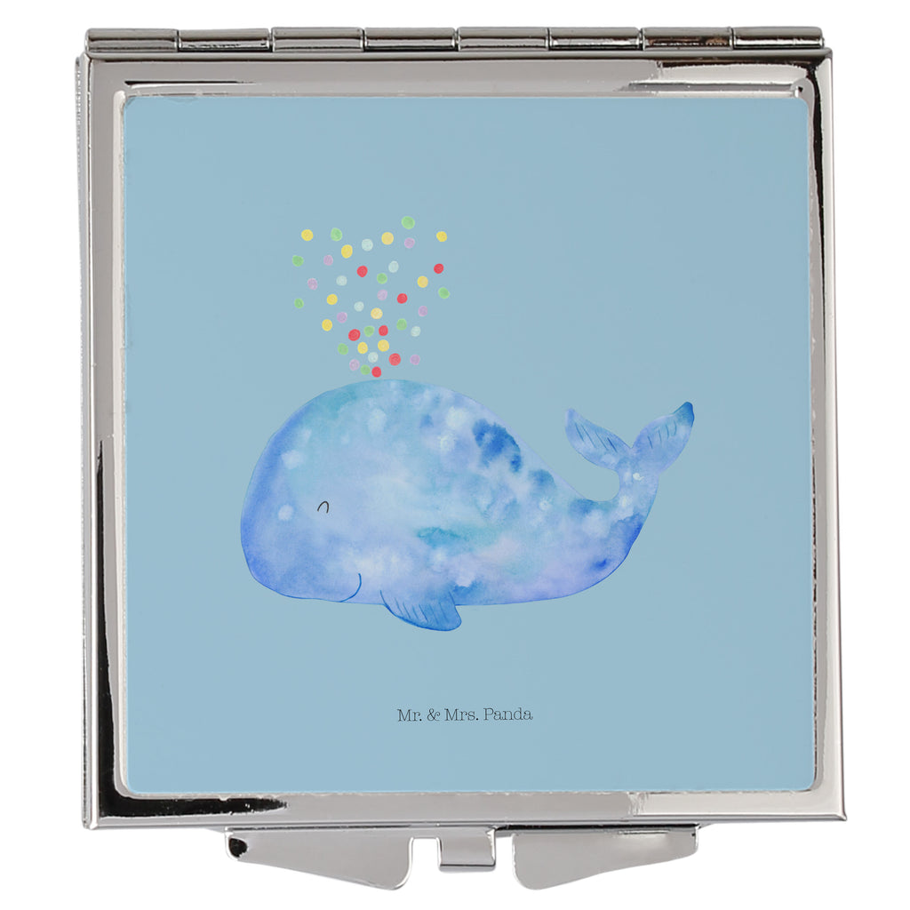Handbag mirror whale confetti make up, square, handbag, mirror, silver, make-up mirror, Seafood, aquatic animals, ocean, sea, fish, shells, corals, reef, whale, narwhal, sea urchin, lobster, platypus, turtle, manatee, crocodile, orca, shrimp, gifts for seafood lovers, water world, underwater animals, underwater world, vacation, deep sea, seafood fans, gift ideas, seafood decoration, seafood posters, new beginning, confetti, diet, separation, period of life, Whale, birthday, losing weight, motivation, whales, new start