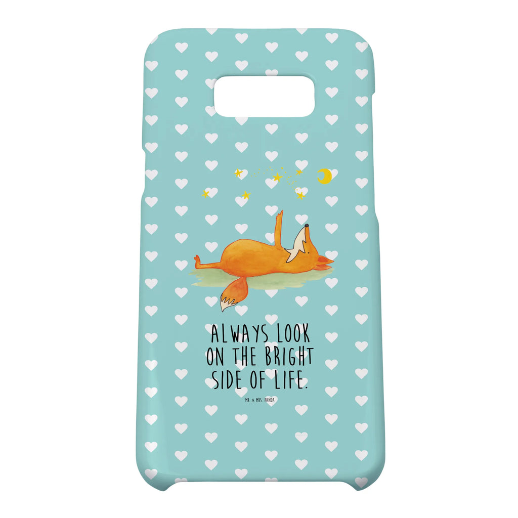 Handyhülle Fuchs Sterne Iphone 10, Handyhülle, Handy, Hülle, Handycover, Cover, Handy Case, Iphone X, Fuchs, Always Look On The Bright Side Of Life, Spruch Positiv, Füchse, Tröstende Worte, Romantik, Spruch schön