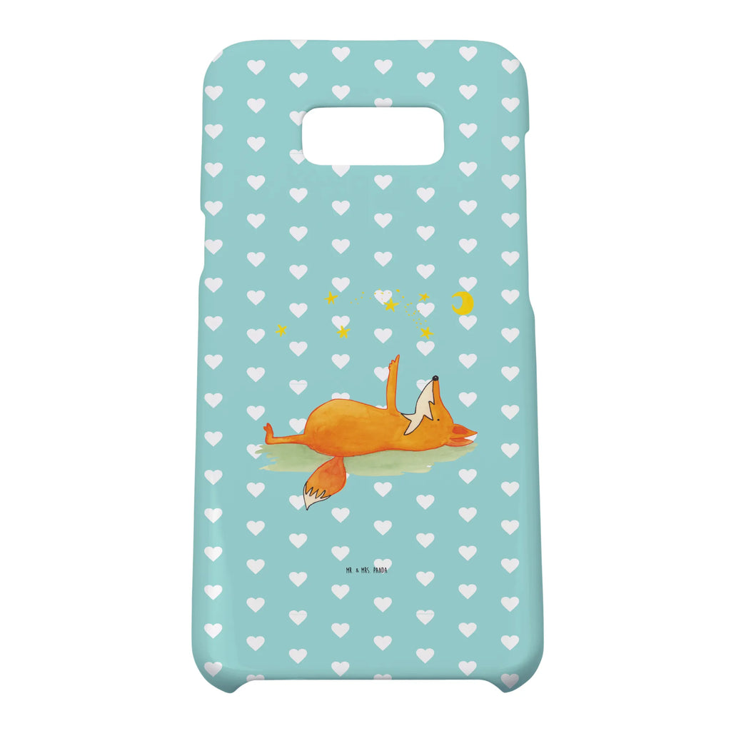 Handyhülle Fuchs Sterne Iphone 10, Handyhülle, Handy, Hülle, Handycover, Cover, Handy Case, Iphone X, Fuchs, Always Look On The Bright Side Of Life, Spruch Positiv, Füchse, Tröstende Worte, Romantik, Spruch schön