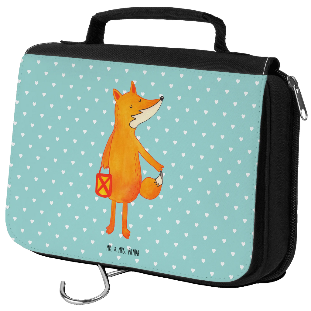 Wash bag Fox Lantern Wash bag, Cosmetic bag, Gentlemen, To hang up, Ladies, Toilet bag, fox, foxes, forest wildlife, clever as a fox, animal lover, Lantern, Saint Martin, Caesar Otto Hugo Flaischlen, Lantern parade, Lovesickness Spell, Fox, Spell comforting, Cheer up, Foxes