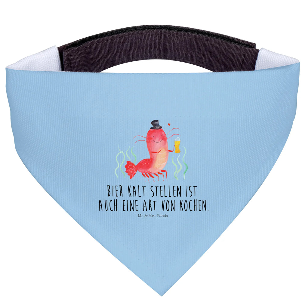 Hundehalstuch Hummer Weizen Hunde, Hundehalstuch, Mittel, Halstuch, Mittelgroße Hunde, Tuch, Meer, Meerestiere, Urlaub, Kochen, Junggeselle, Junggesellin, Wirtschaft, Gasthaus, Männerhaushalt, Bierliebhaber, Bier, Kneipe, Garnele, Garnelen