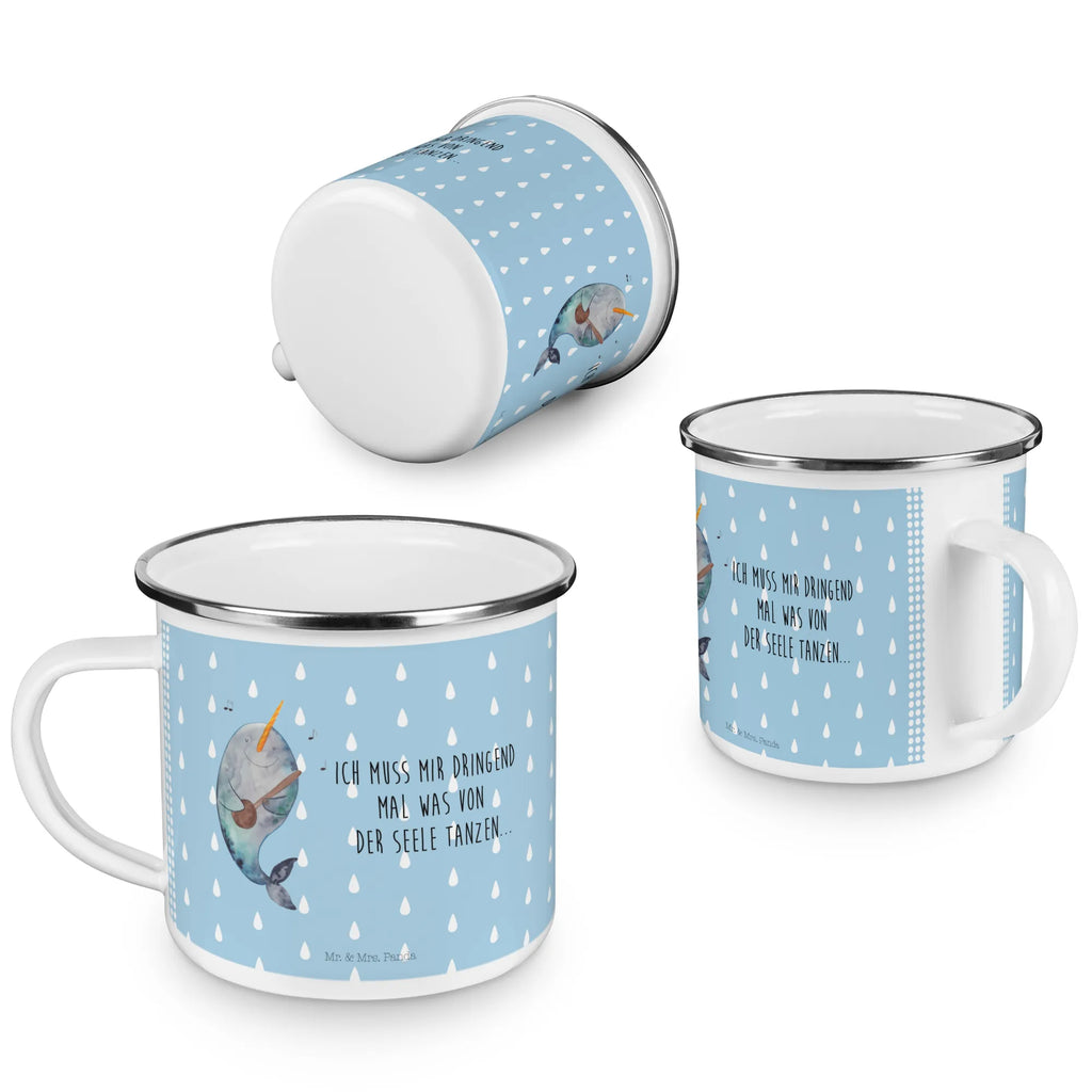 Kempingowy kubek emaliowany narwal Gitara Campingtasse, blechbecher, Teebecher, Tasse Emaille, Emaille Tasse, Campingbecher, Teetasse, wanderbecher, Reisebecher, Kaffeetasse, wandertasse, Pott, Tasse, becher emaille, Metalltasse, reisetasse, Becher, Emailletasse, Emaille Becher, Trinkbecher, emaillebecher, metallbecher, Blechtasse, Kaffeebecher, Meerestiere, Urlaub, Meer, Problemlösung, Wal, Narwal, Tanzen, Gitarre, Frust, Probleme, Gespräche
