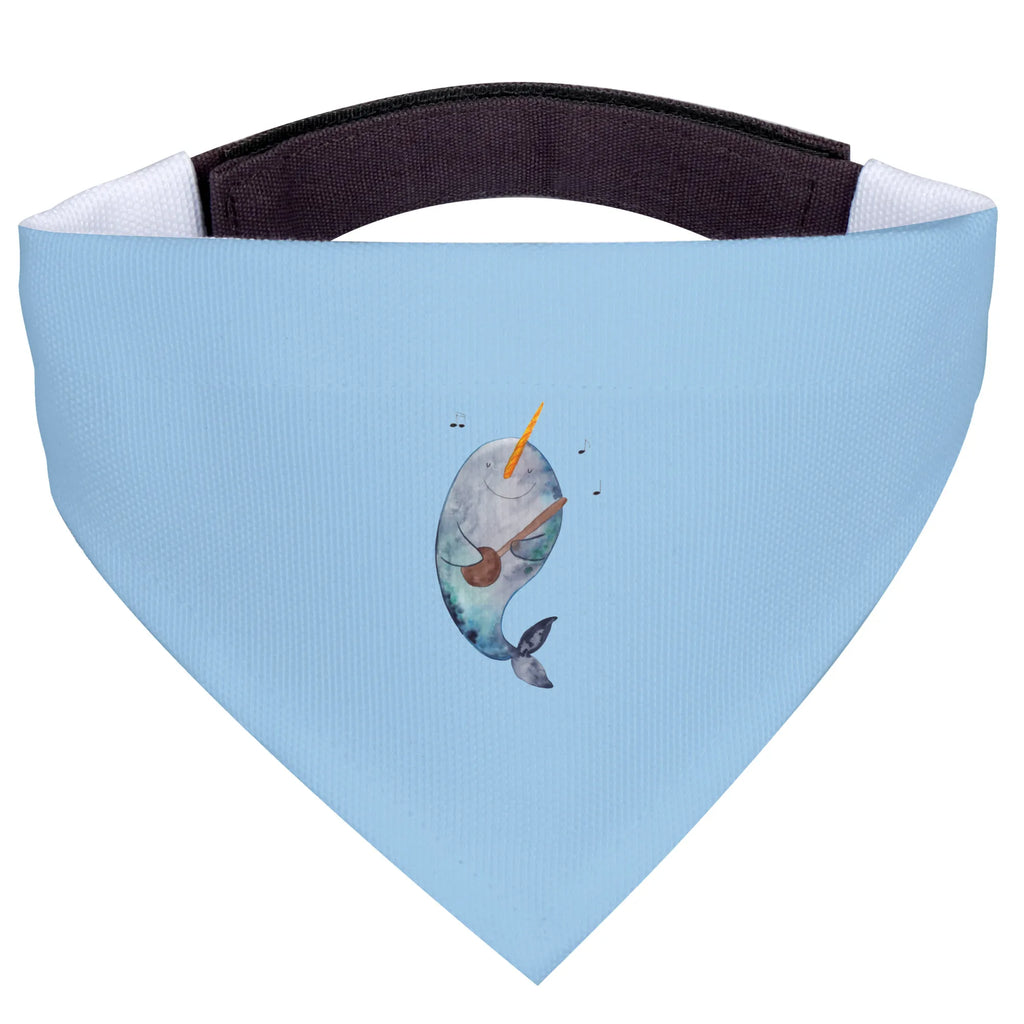 Chusta na szyję dla psa L narwal Gitara Hundehalstuch, Tuch, Mittelgroße Hunde, Halstuch, Hunde, Mittel, Meer, Meerestiere, Urlaub, Narwal, Probleme, Problemlösung, Tanzen, Gitarre, Frust, Wal, Gespräche