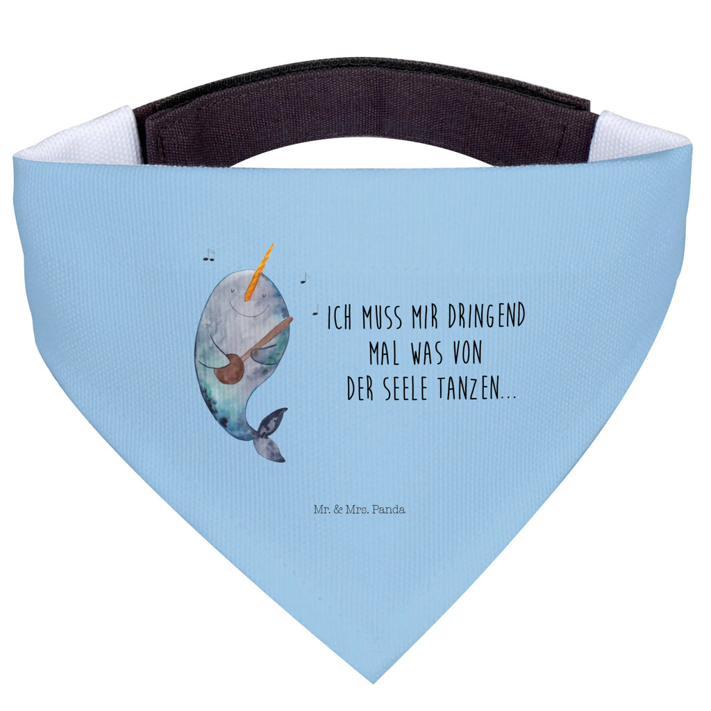 Chusta na szyję dla psa L narwal Gitara Hundehalstuch, Tuch, Mittelgroße Hunde, Halstuch, Hunde, Mittel, Meer, Meerestiere, Urlaub, Narwal, Probleme, Problemlösung, Tanzen, Gitarre, Frust, Wal, Gespräche