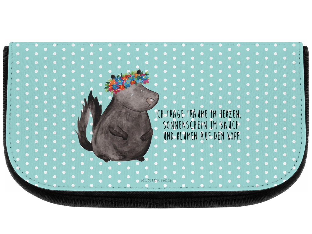 Kosmetiktasche Stinktier Mädchen reise kosmetiktasche, Kulturbeutel, Schminktäschchen, reiseschminktasche, Kosmetiktasche, Waschtasche, utensilientasche, Beautybag, Reisenecessaires, Necessaire, Waschbeutel, toilettenbeutel, kleines Täschchen, kosmetiktäschchen, beauty case, Beauty Bag, Toilettentasche, Organizer Tasche, kosmetik beutel, Schminkbeutel, Make-Up Bag, kulturtäschchen, Schminktasche, Kulturtasche, bad tasche, zubehörtasche, hygiene tasche, beauty tasche, Skunk, Stinktier, Stinker, Yoga, Namaste, Wildtier, Stinki, Raubtier