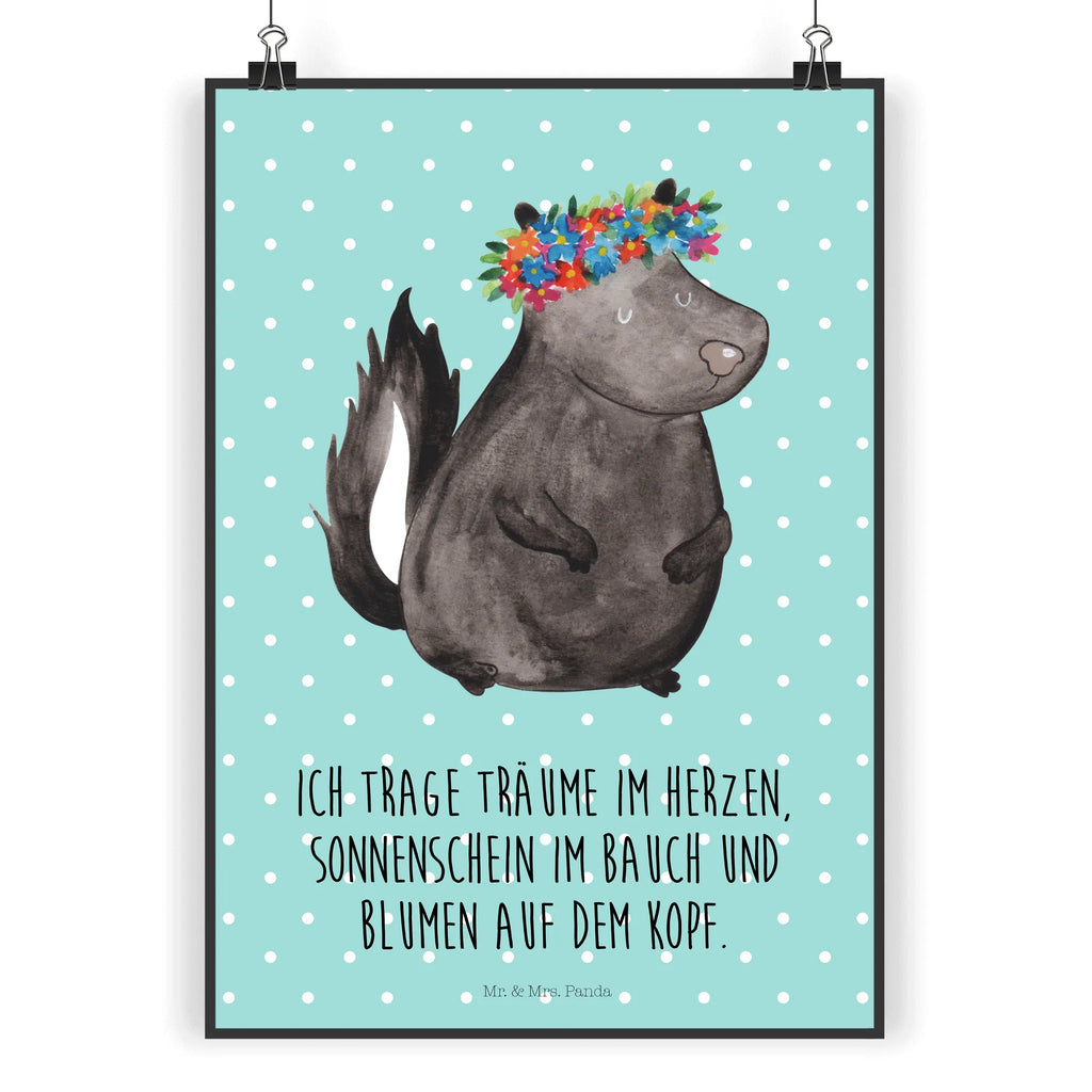 Poster skunk Girl kunstdruck poster, wanddeko, drucke, wanddruck, Wandposter, Posterdruck, kunst für die wand, Wanddeko Bild, Wandbild, Bild, wandkunst, Poster, Plakat, Bild für Wand, Wandschmuck, kunstposter, grafikposter, Deko Bild, Mr. & Mrs. Panda Poster, Wanddekoration, Designposter, Kunstdruck, Stinktier, Skunk, Wildtier, Stinker, Namaste, Stinki, Raubtier, Yoga