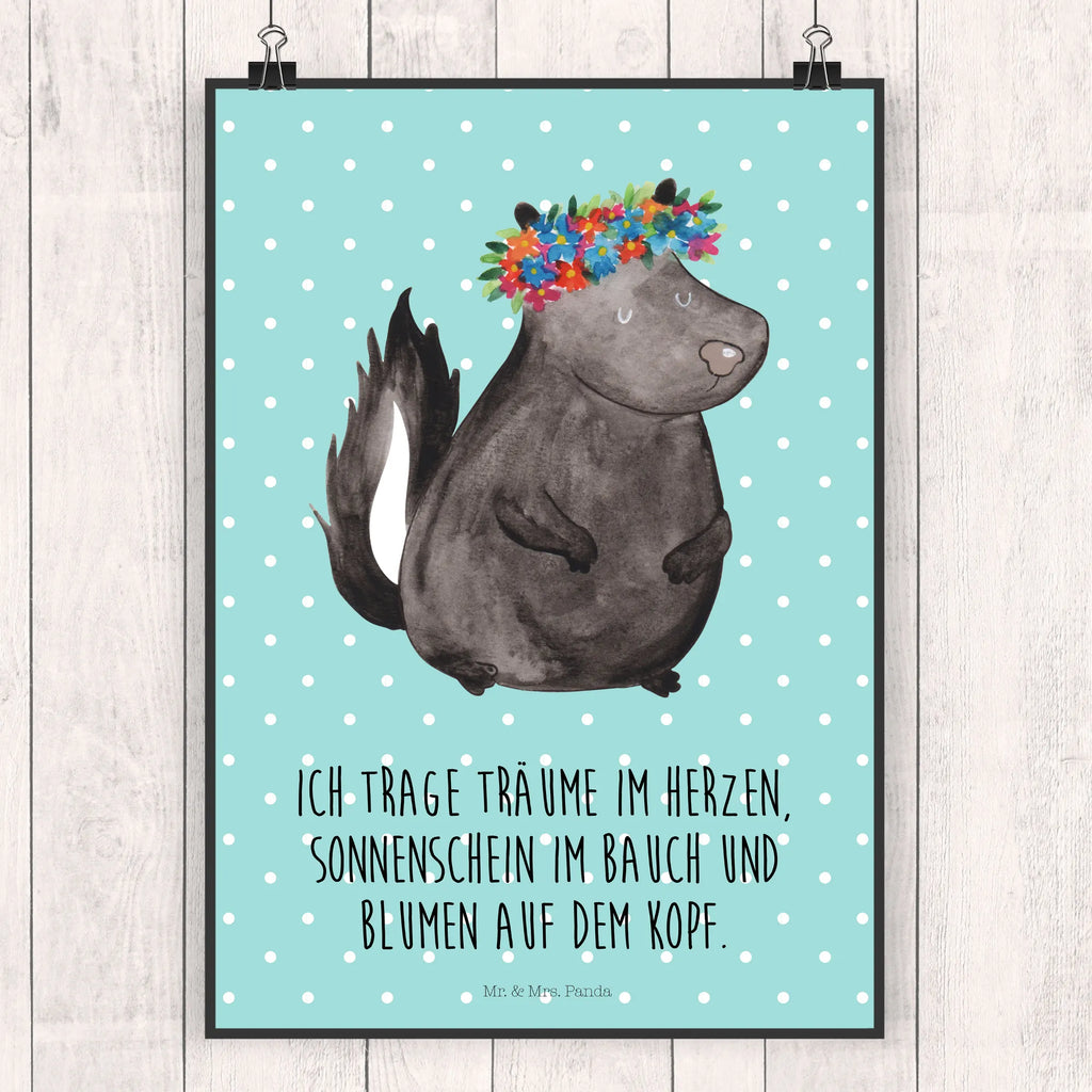 Poster skunk Girl kunstdruck poster, wanddeko, drucke, wanddruck, Wandposter, Posterdruck, kunst für die wand, Wanddeko Bild, Wandbild, Bild, wandkunst, Poster, Plakat, Bild für Wand, Wandschmuck, kunstposter, grafikposter, Deko Bild, Mr. & Mrs. Panda Poster, Wanddekoration, Designposter, Kunstdruck, Stinktier, Skunk, Wildtier, Stinker, Namaste, Stinki, Raubtier, Yoga