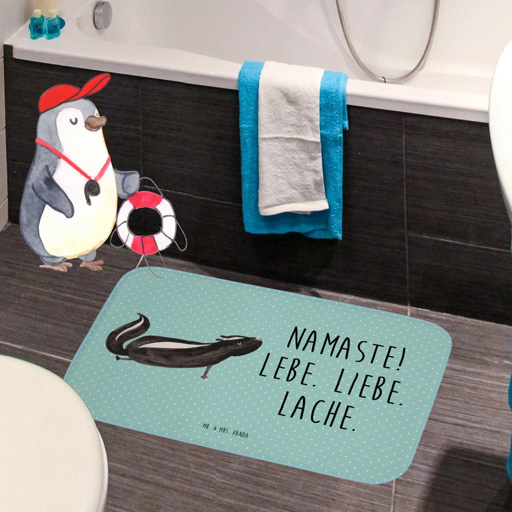 Badematte Stinktier Yoga Bad Fußmatte, fußmatte bad, Teppich Fürs Bad, badezimmermatten, badezimmervorleger, badezimmermatte, badezimmer läufer, rutschfeste matte, wannenvorleger, bad läufer, badezimmerteppiche, duschmatten, badmatten, duschmatte, teppich für bad, Duschvorleger, Badezimmer Matte, Badteppich, Badläufer, Badematte, Badvorleger, Badezimmerteppich, Stinktier, Skunk, Stinker, Lache, Liebe, Wildtier, Stinki, Yoga, Raubtier, Namaste, Lebe