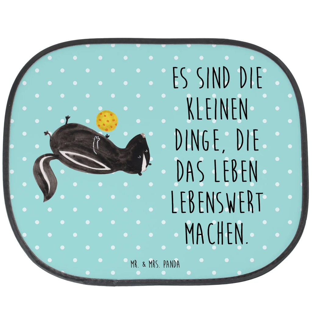 Car sun shade skunk ball windows, car, sun protection, children, family, back seat, sun visor, gift, Skunk, predator, stinker, stinky, playful, skunk, wild animal, wisdom