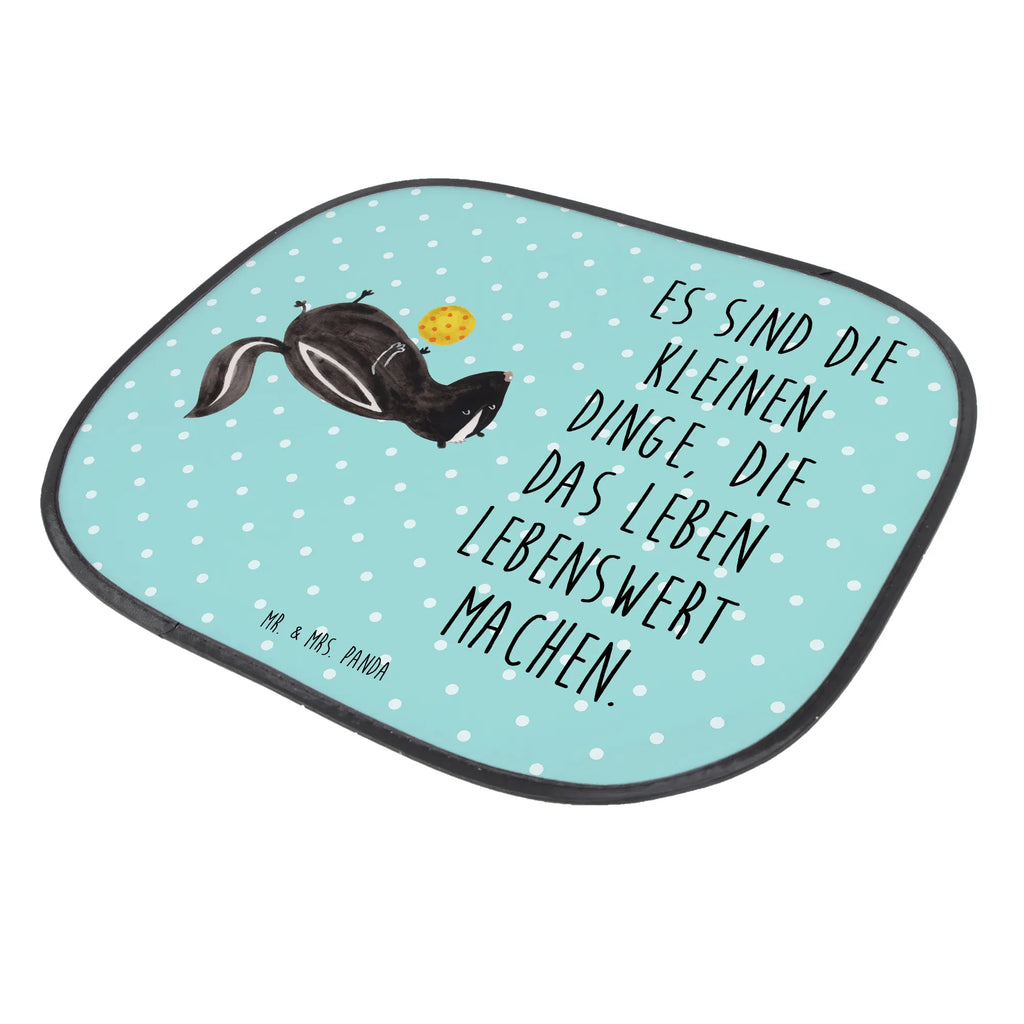 Car sun shade skunk ball windows, car, sun protection, children, family, back seat, sun visor, gift, Skunk, predator, stinker, stinky, playful, skunk, wild animal, wisdom