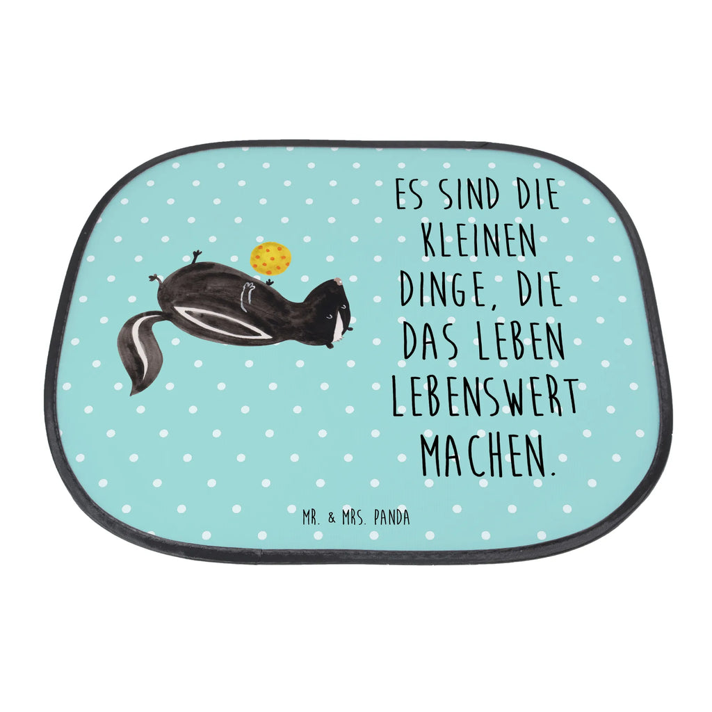 Car sun shade skunk ball windows, car, sun protection, children, family, back seat, sun visor, gift, Skunk, predator, stinker, stinky, playful, skunk, wild animal, wisdom