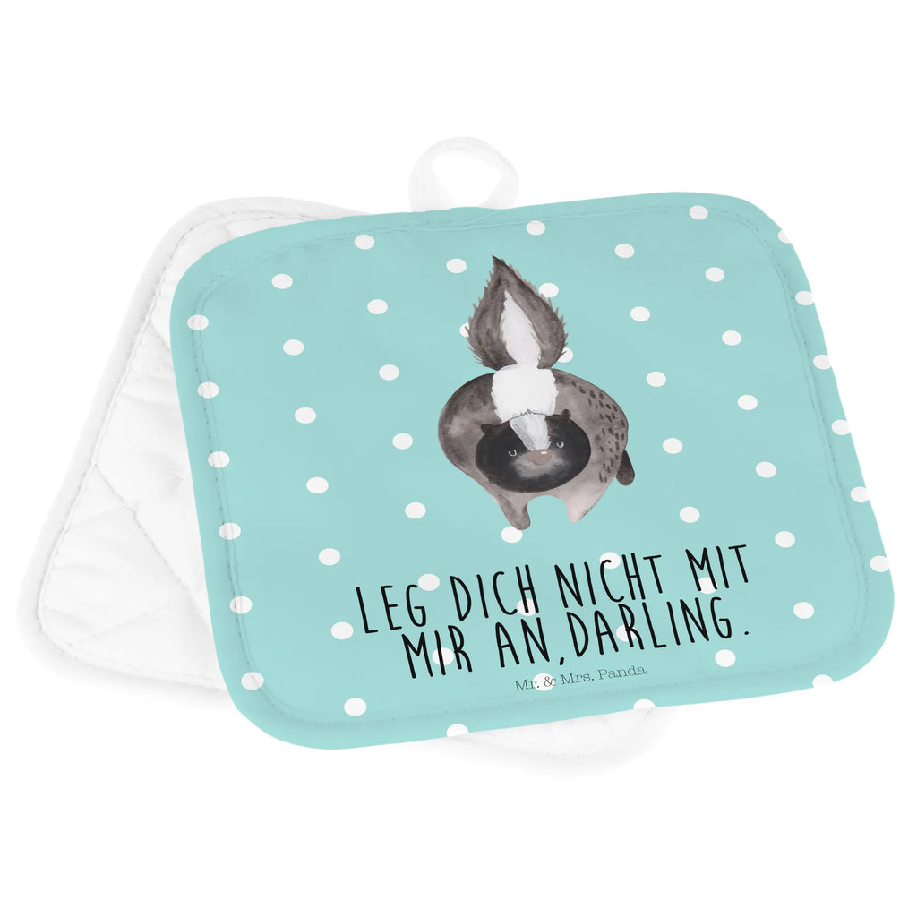 2-elementowy zestaw podkładek pod garnki skunks atak Stinktier, Skunk