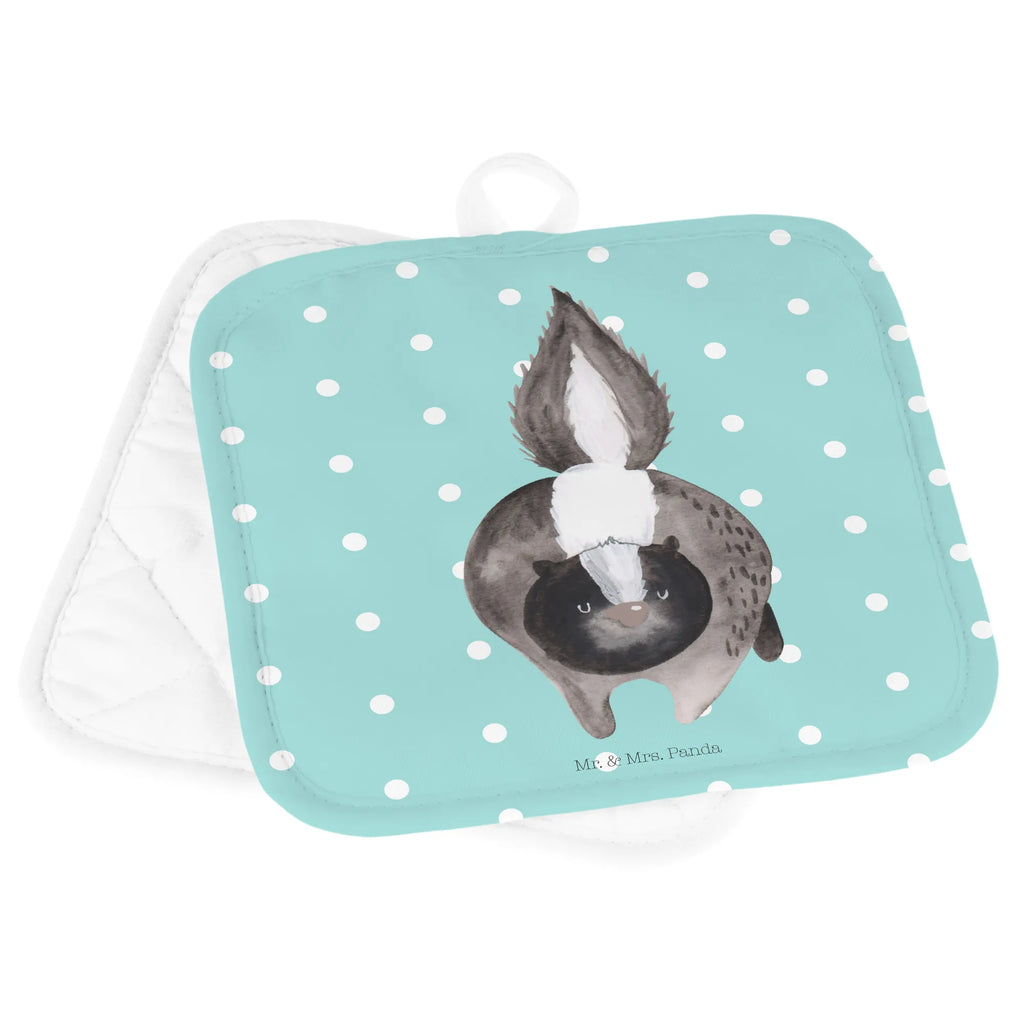 2-elementowy zestaw podkładek pod garnki skunks atak Stinktier, Skunk