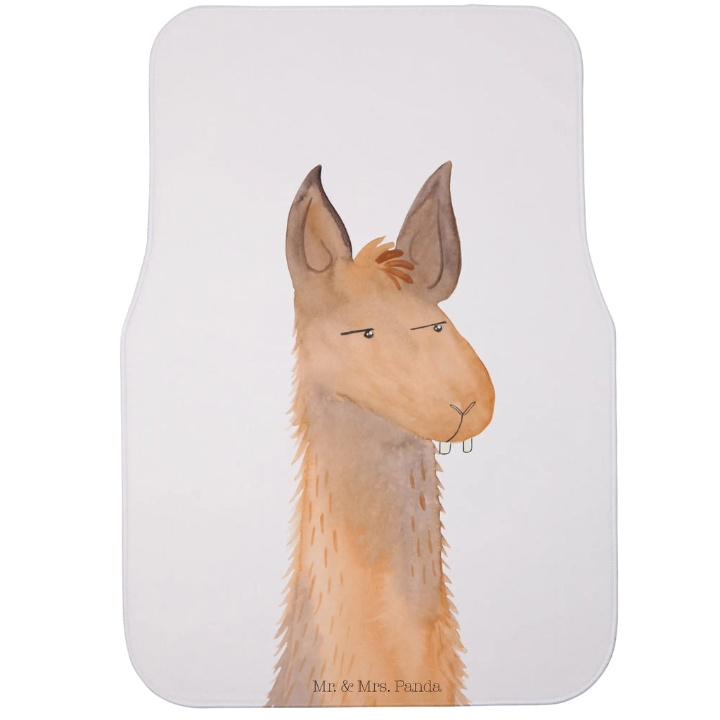 Mata samochodowa dla kierowcy głowa lamy zirytowany Lama, Alpaka