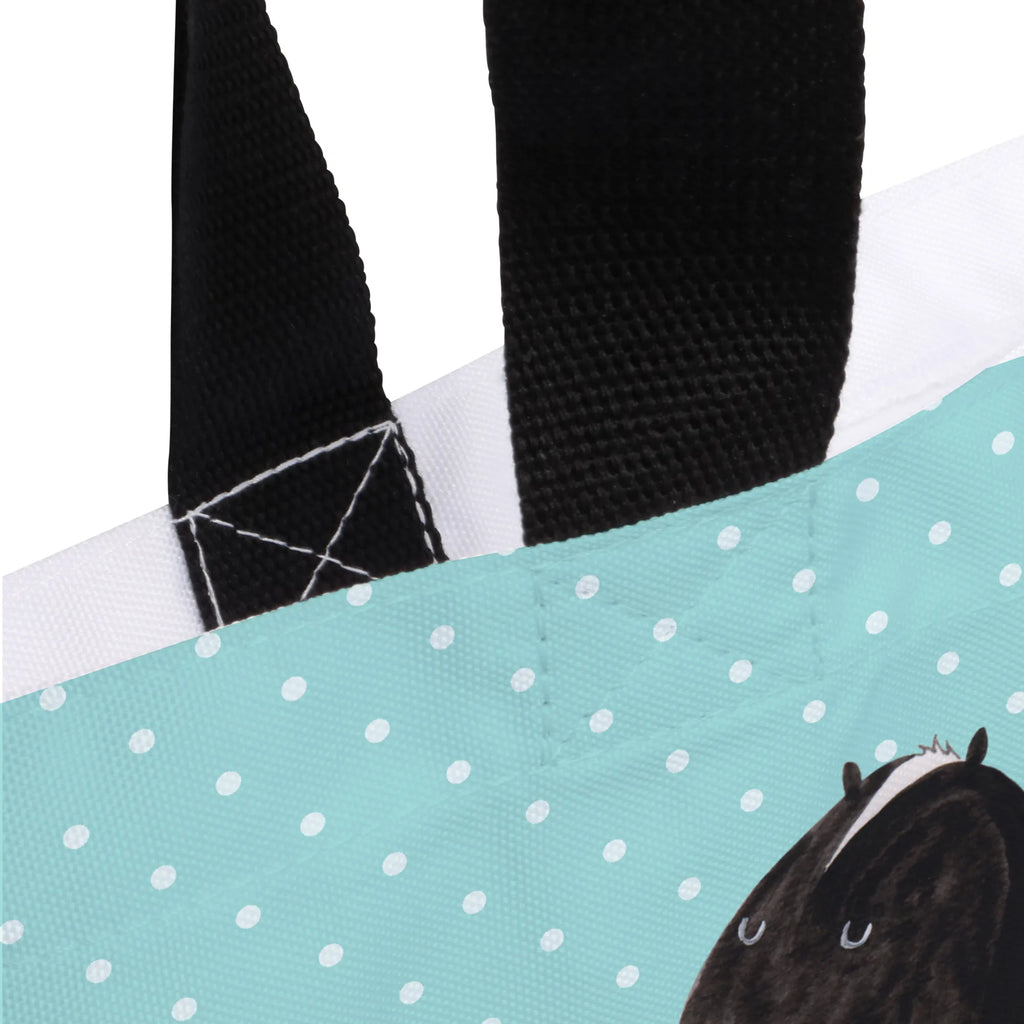 Shopper skunks kwiat Schultasche, Alltagstasche, Freizeittasche, Einkaufsbeutel, Tragebeutel, Einkaufstasche, Strandtasche, Schulbeutel, XXL Tasche, Shopper, Schultertasche, Ausflug, Stofftasche, Tüte, XL, Beutel, Stinktier, Skunk, Wildtier, Stinki, Verträumt, Träume, Raubtier, Dreams, Stinker, Tagträumer