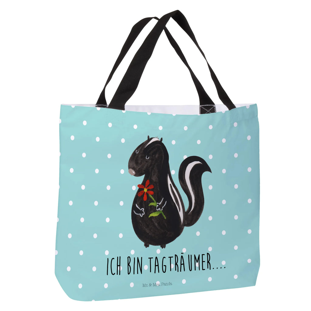 Shopper skunks kwiat Schultasche, Alltagstasche, Freizeittasche, Einkaufsbeutel, Tragebeutel, Einkaufstasche, Strandtasche, Schulbeutel, XXL Tasche, Shopper, Schultertasche, Ausflug, Stofftasche, Tüte, XL, Beutel, Stinktier, Skunk, Wildtier, Stinki, Verträumt, Träume, Raubtier, Dreams, Stinker, Tagträumer