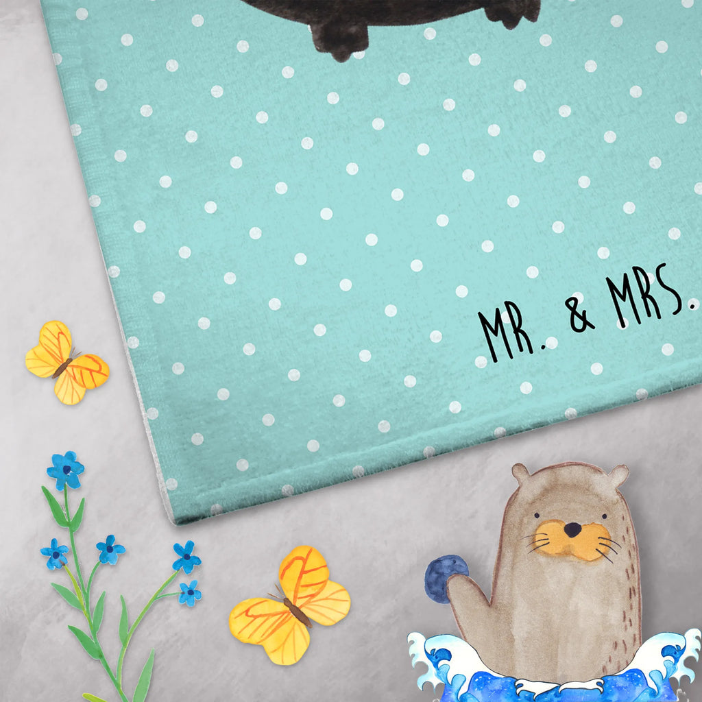 Hand towel skunk flower towels, bath towel, big, children, baby, bathroom, Towel, Skunk, dreamy, dreams, stinker, stink, skunk, predator, wild animal, daydreamer