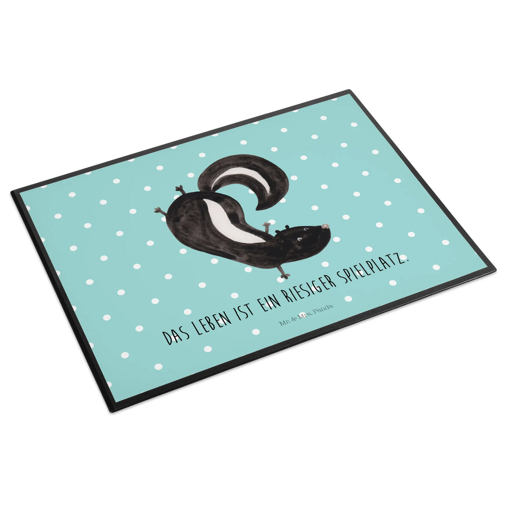 Desk pad skunk handstand desk, Desk pad, office, underlay, girl, children, Skunk, predator, skunk, playground, wild animal, playful, child, stink