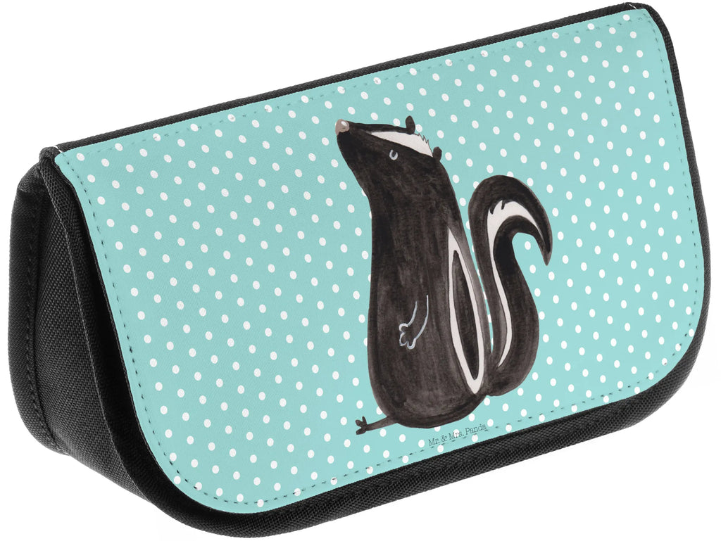 Kosmetiktasche Stinktier Sitzen Make-Up Bag, Kosmetiktasche, Waschtasche, kleines Täschchen, bad tasche, beauty case, toilettenbeutel, beauty tasche, Schminktäschchen, Reisenecessaires, kosmetiktäschchen, hygiene tasche, Toilettentasche, reise kosmetiktasche, Kulturtasche, Waschbeutel, Kulturbeutel, Beauty Bag, Necessaire, zubehörtasche, reiseschminktasche, Organizer Tasche, kosmetik beutel, Schminkbeutel, kulturtäschchen, utensilientasche, Schminktasche, Beautybag, Skunk, Stinktier, Stinker, Büro, Recht, Raubtier, Spruch, Besserwisser, Wildtier, Stinki