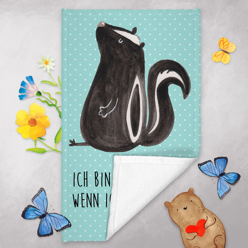 50 x 100 ręcznik skunks siedzenie Stinktier, Skunk