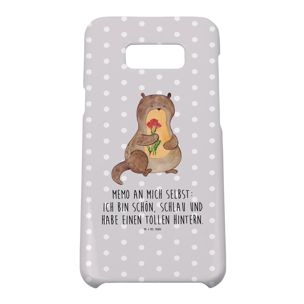 Handyhülle Otter Blumenstrauß Iphone X, Handy Case, Handycover, Iphone 10, Handyhülle, Cover, Hülle, Handy, Otter, Seeotter, Fischotter, Otter Seeotter See Otter