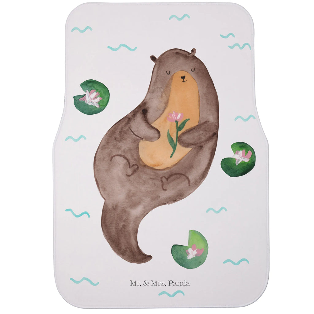 Mata samochodowa dla kierowcy wydra lilia wodna Kuna, wydra, morska wydra