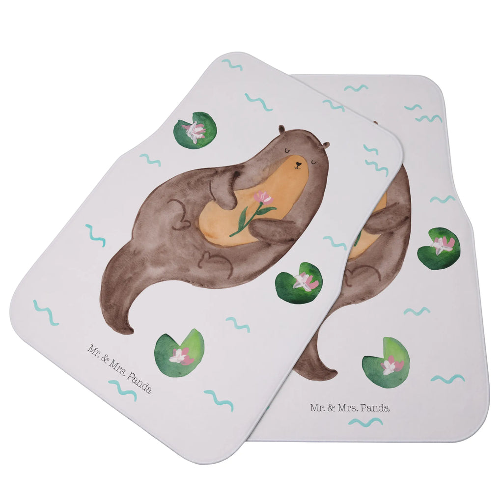 Mata samochodowa dla kierowcy wydra lilia wodna Kuna, wydra, morska wydra