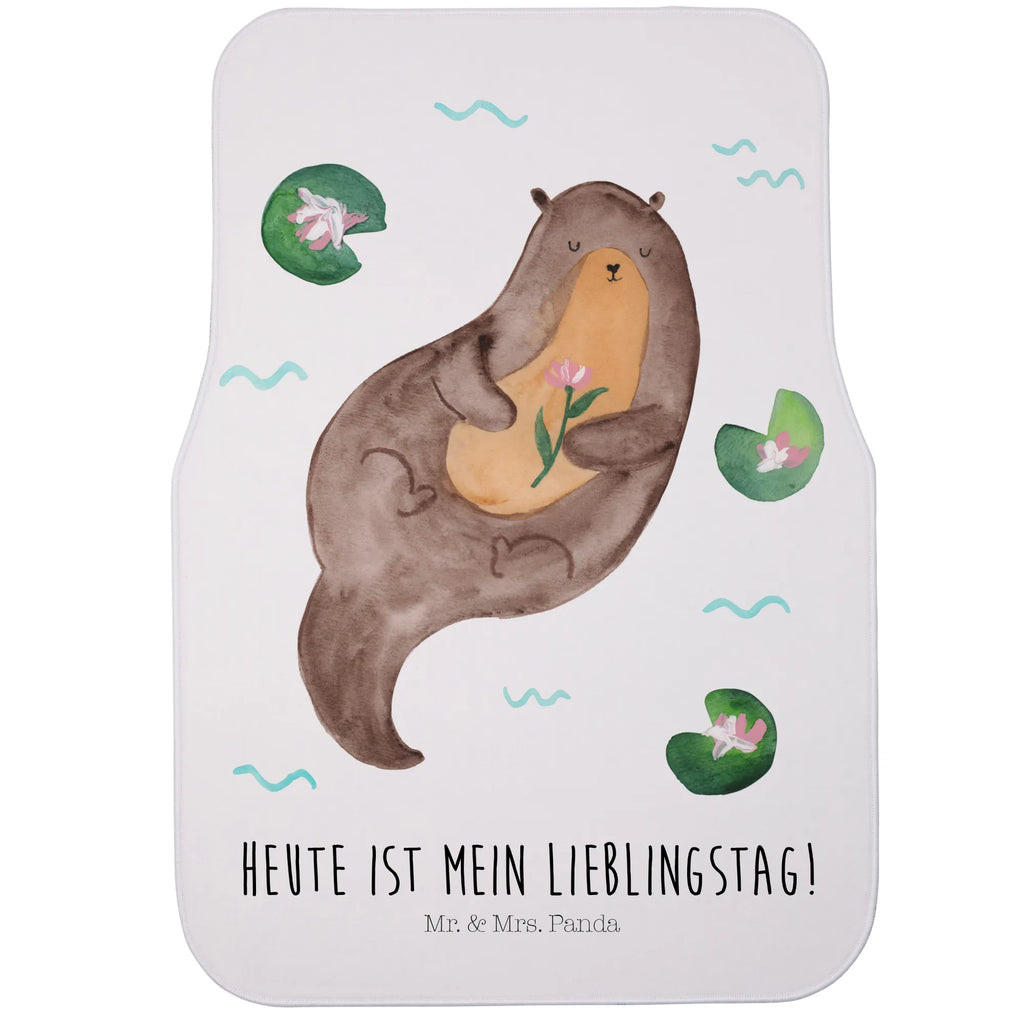 Mata samochodowa dla kierowcy wydra lilia wodna Kuna, wydra, morska wydra