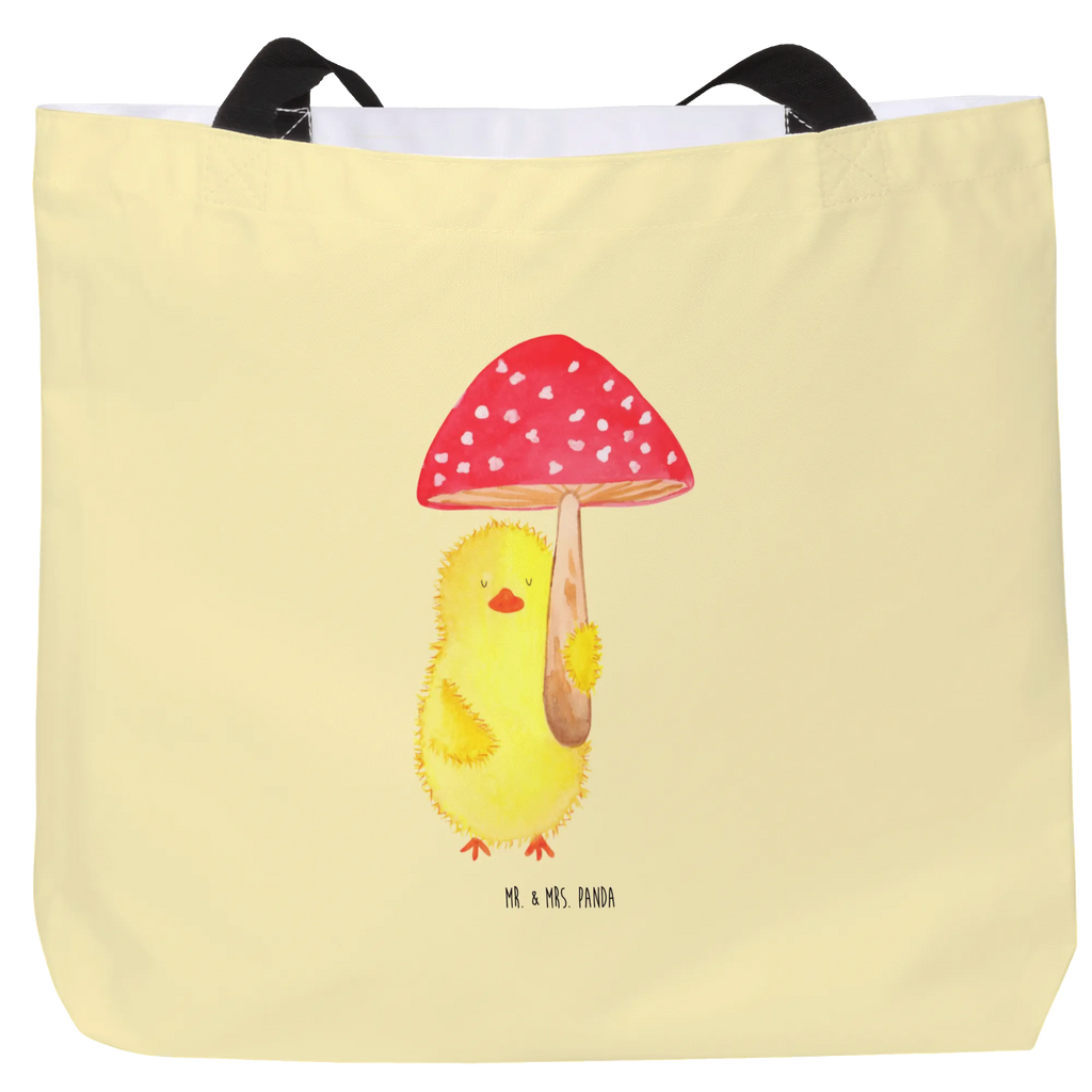 Shopper chick toadstool shopping bag, woman, carrier bag, beach bag, XXL, handle bag, bag, shopper, large, Easter, Easter bunny, Toadstool, Easter greetings, Chicks, Happy Easter, Lucky