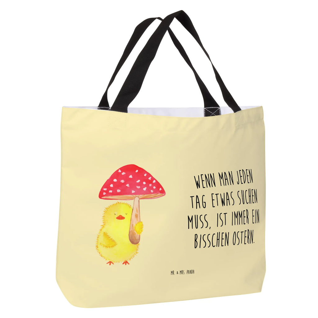 Shopper chick toadstool shopping bag, woman, carrier bag, beach bag, XXL, handle bag, bag, shopper, large, Easter, Easter bunny, Toadstool, Easter greetings, Chicks, Happy Easter, Lucky