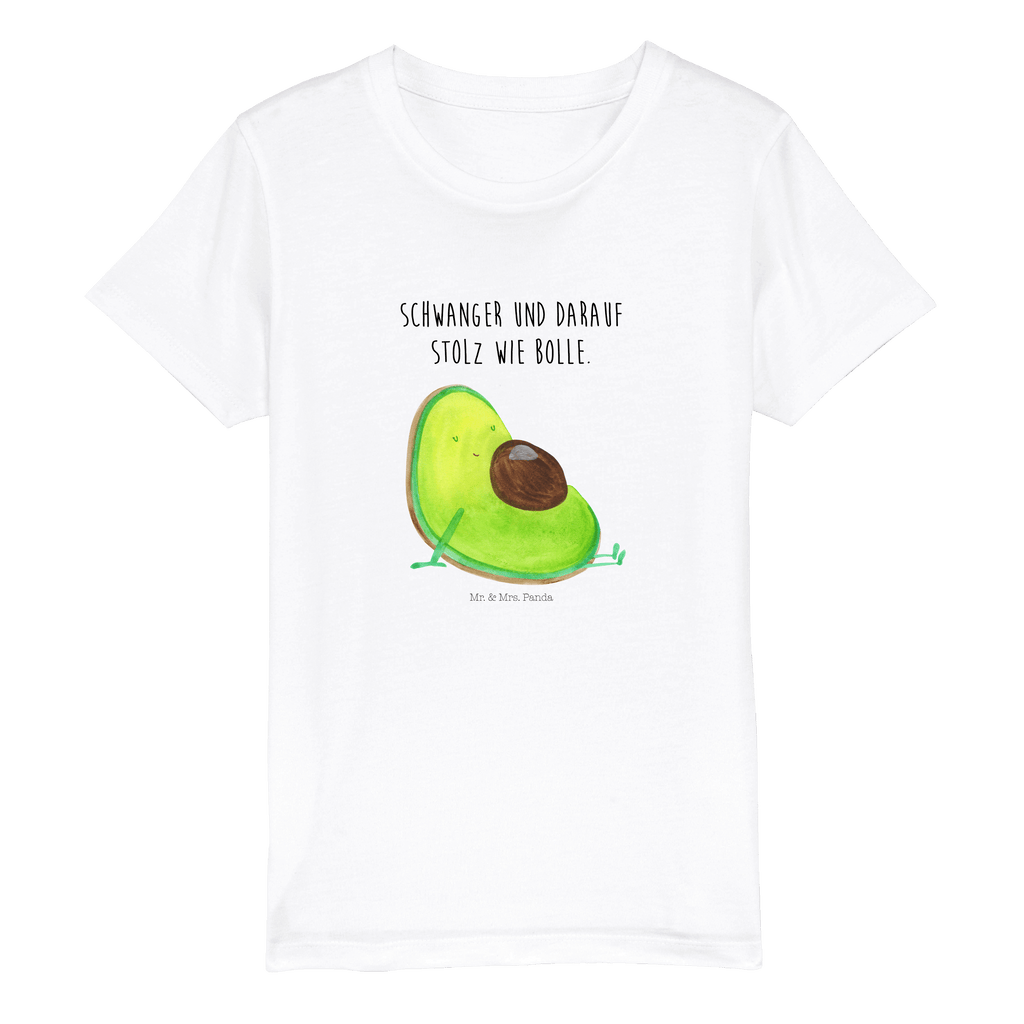 Organic Kinder T-Shirt Avocado Schwangerschaft Kinder T-Shirt, Kinder T-Shirt Mädchen, Kinder T-Shirt Jungen, Avocado, Veggie, Vegan, Gesund, schwanger, Schwangerschaft, Babyparty, Babyshower
