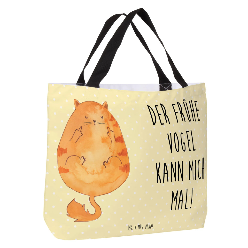 Shopper Cat Early riser Tasche, Einkaufstasche, Freizeittasche, Tragebeutel, Alltagstasche, Schulbeutel, Shopper, Schultasche, Einkaufsbeutel, Strandtasche, Beutel, Katze, Katzenmotiv, Katzenfan, Katzendeko, Katzenfreund, Katzenliebhaber, Katzenprodukte, Katzenartikel, Katzenaccessoires, Katzensouvenirs, Katzenliebhaberprodukte, Katzenmotive, Mietze, Morgenmuffel, Katzen, Kaffee, Kater, Frühaufsteher, Der frühe Vogel kann mich mal