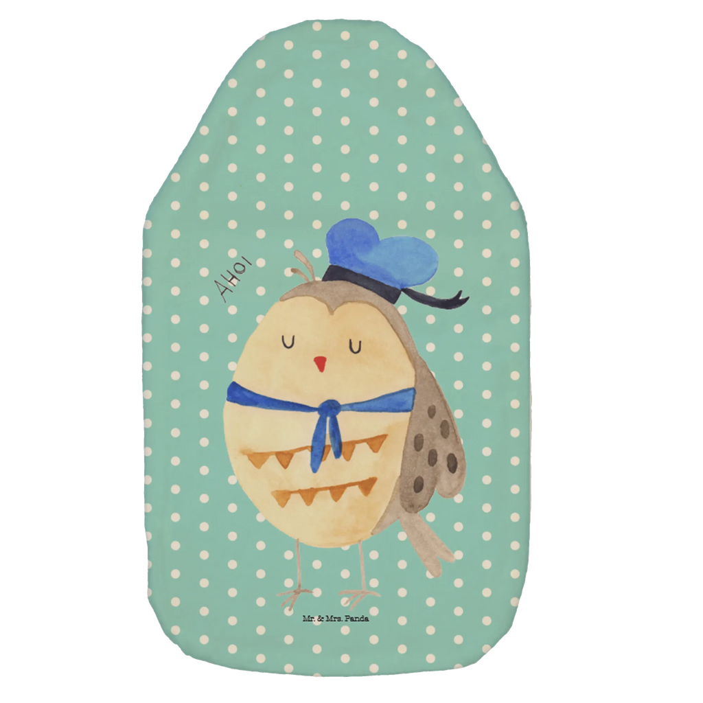 Termofor sowa Marynarz Wärmflasche, Wärmflasche mit Bezug, heißwasserflasche, Wärmekissen, Wärmflaschen, warmwasserbeutel, Bettflaschen, Bettflasche, bettwärmflasche, Wärmeflasche, warmwasserflasche, wärmebeutel, heißwasserbeutel, Wärmflaschen mit Bezug, heizflasche, Eule, Eule Spruch, Freundin, Seefahrer, Owl, Wortspiel Lustig, Hochzeitstag Geschenk, Eule Deko, Ehe, Heimathafen, Matrose