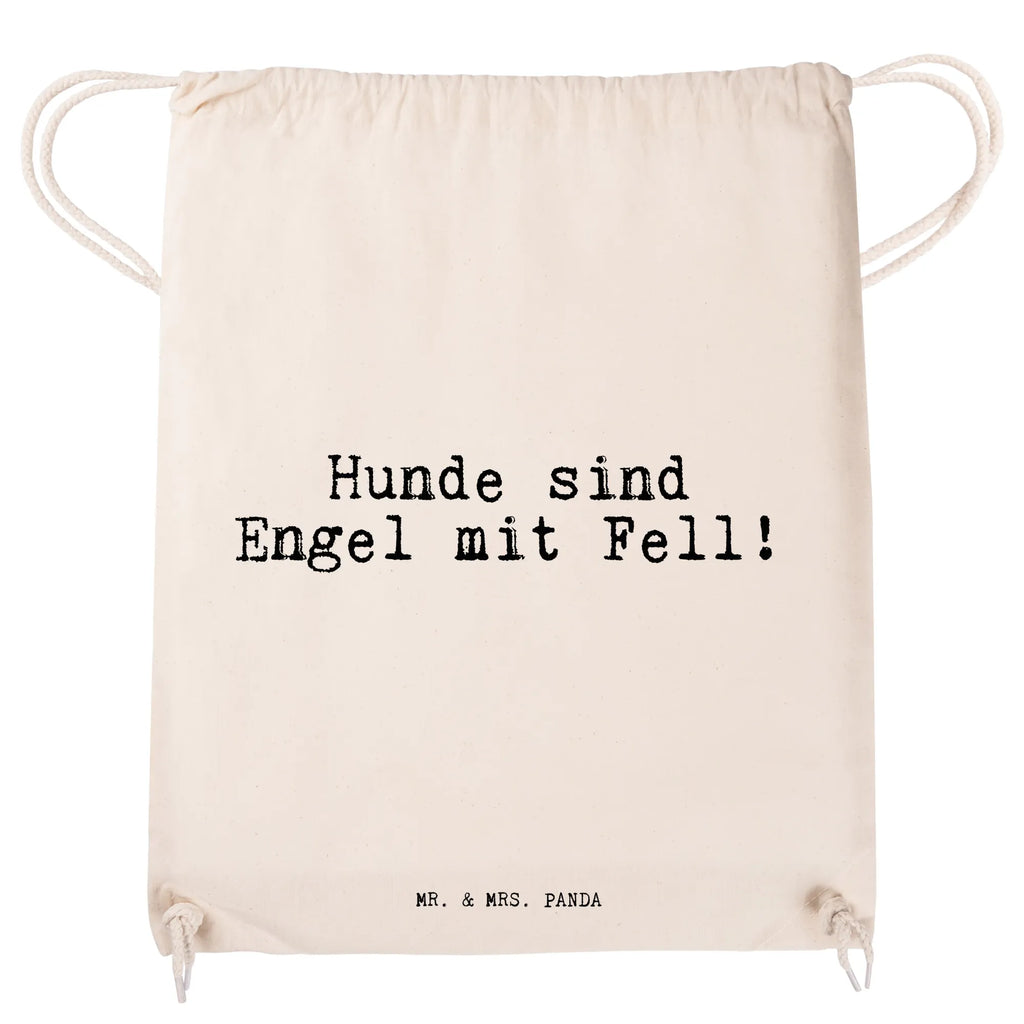 Drawstring bag Hunde sind Engel mit... sports bag, carrier bag, jute bag, gym bag, hipster, bag, saying, sayings, funny, wisdom, quotes, Sayings Proverbs Wisdom Quotes Funny Wisdom Words