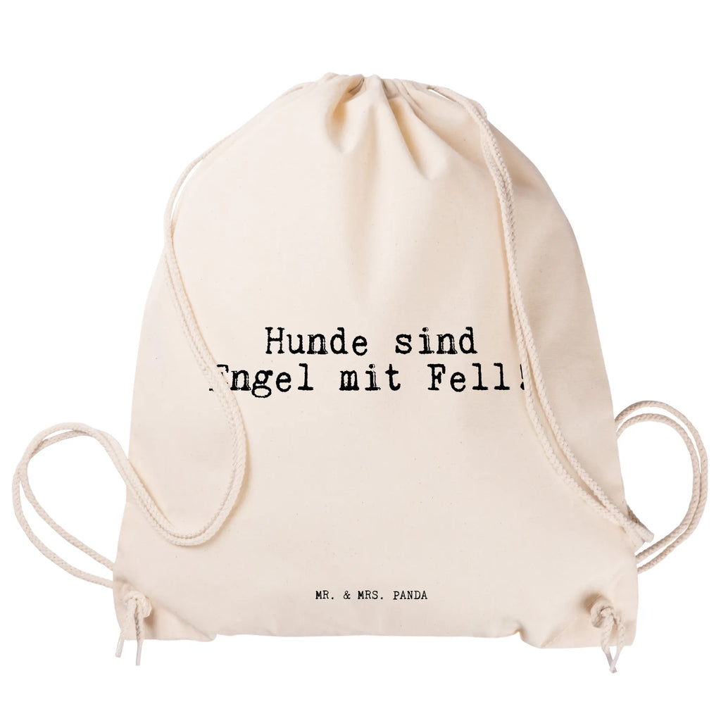 Drawstring bag Hunde sind Engel mit... sports bag, carrier bag, jute bag, gym bag, hipster, bag, saying, sayings, funny, wisdom, quotes, Sayings Proverbs Wisdom Quotes Funny Wisdom Words