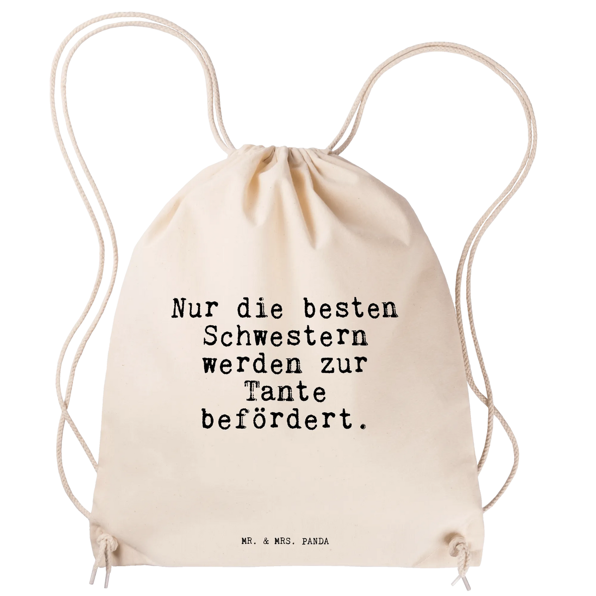 Drawstring bag Nur die besten Schwestern... carrier bag, sports bag, bag, jute bag, hipster, gym bag, saying, sayings, funny, wisdom, quotes, Sayings Proverbs Wisdom Quotes Funny Wisdom Words