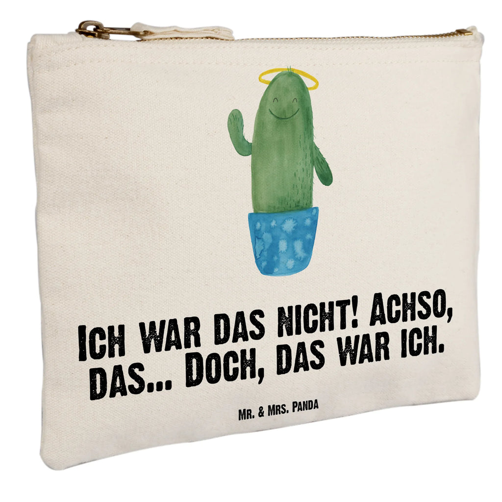 torebka na makijaż Kaktus Święty aufbewahrungsbeutel, Kulturbeutel, kosmetiktäschchen, Kulturtasche, Schminktasche, Mäppchen, Waschbeutel, pencil case, pinsel tasche, Schminkbeutel, Kosmetikbeutel, Kosmetiktasche, Etui, Waschtasche, Stiftemäppchen, beauty tasche, beauty case, Schlampermäppchen, Federmappe, aufbewahrungstasche, toiletry bag, Schminktäschchen, utensilientasche, Kaktus, Kakteen, Heiligenschein, Lustig, Frech, Kind, Schwestern, Eltern, Freundin, Bruder, Schwester, Familie