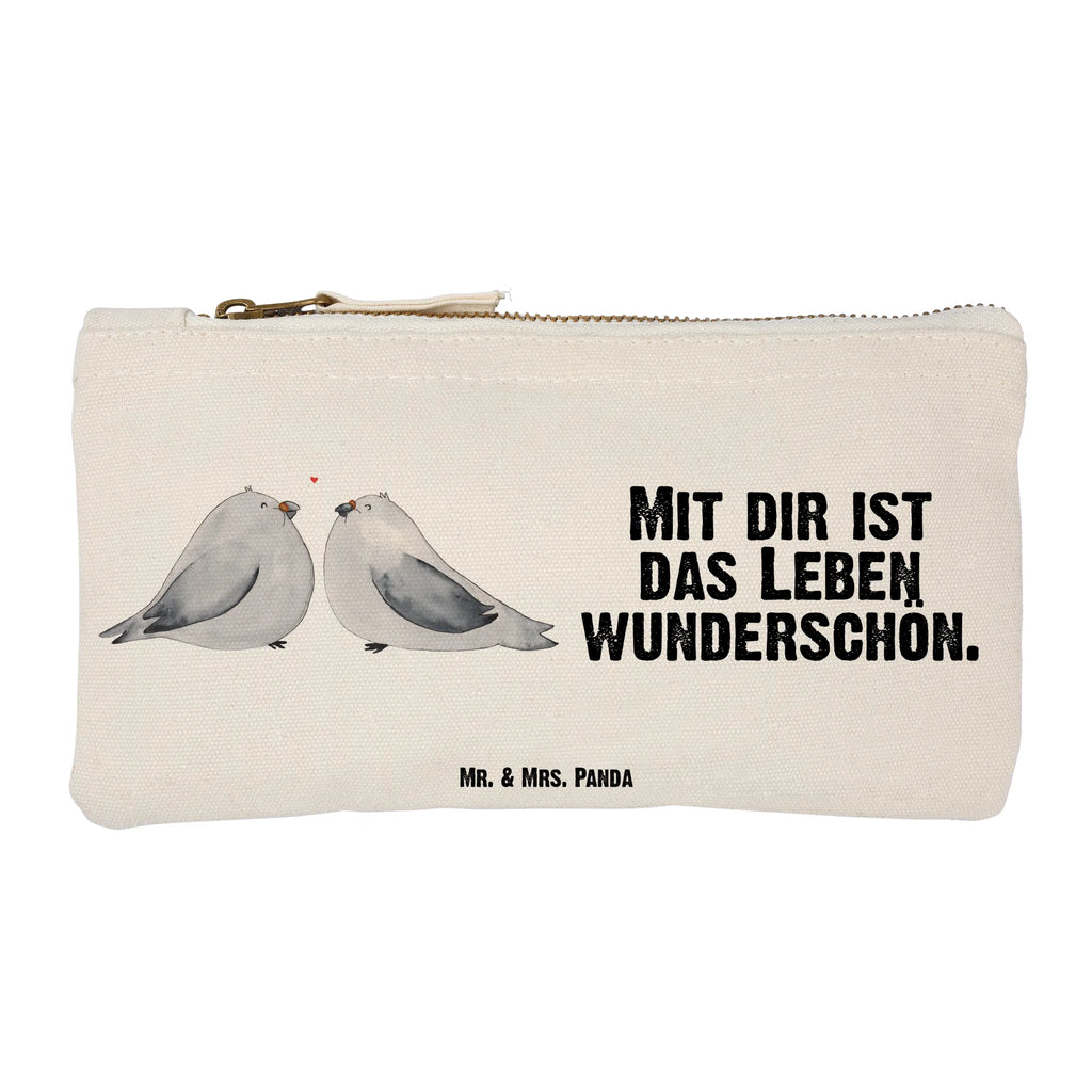Schminktasche Turteltauben Liebe Federmappe, Schminktasche, Schminkbeutel, Mäppchen, toiletry bag, Stiftemäppchen, beauty tasche, Schminktäschchen, Waschtasche, Kosmetiktasche, Kulturtasche, Kosmetikbeutel, utensilientasche, aufbewahrungstasche, kosmetiktäschchen, Schlampermäppchen, Waschbeutel, aufbewahrungsbeutel, beauty case, pencil case, Etui, Kulturbeutel, pinsel tasche, Freundin, Liebe, Ehefrau, Ehemann, Partner, Verlobung, Freund, Jahrestag, Hocheitstag, Heiratsantrag, Liebesgeschenk, Heiraten, Turteltauben, Turteltäubchen, Verliebt, Verheiratet, Hochzeitstag, Verlobt, Liebesbeweis, Geschenk Hochzeit, Tauben, Geschenk Freund, Geschenk Freundin