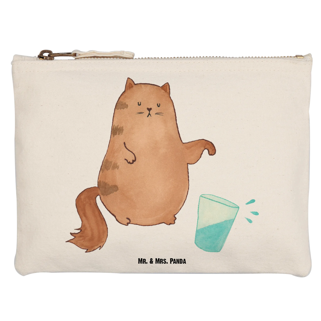 Schminktasche Katze Wasserglas Schminkbeutel, pinsel tasche, Kosmetikbeutel, Kulturtasche, Etui, Schminktäschchen, Schlampermäppchen, kosmetiktäschchen, beauty tasche, pencil case, beauty case, Federmappe, Waschbeutel, Mäppchen, Kulturbeutel, Kosmetiktasche, aufbewahrungstasche, toiletry bag, Waschtasche, aufbewahrungsbeutel, Stiftemäppchen, utensilientasche, Schminktasche, Katzenmotiv, Katzenfan, Katzendeko, Katzenfreund, Katzenliebhaber, Katzenprodukte, Katzenartikel, Katzenaccessoires, Katzensouvenirs, Katzenliebhaberprodukte, Katzenmotive, Katze, Kater, Glas, Haustier, Katzen, Cat, Katzenhalter, Cats, Mietze, Katzenbesitzerin, Wasser