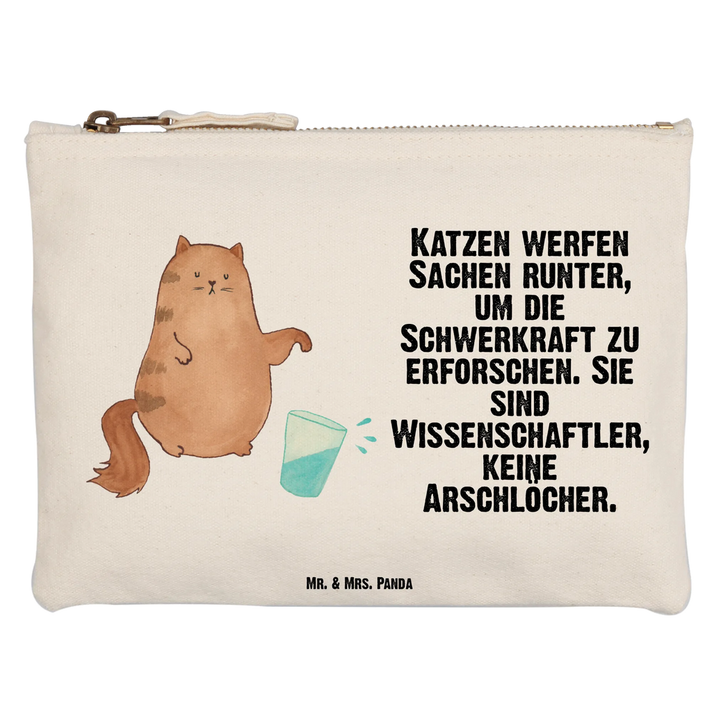 Schminktasche Katze Wasserglas Schminkbeutel, pinsel tasche, Kosmetikbeutel, Kulturtasche, Etui, Schminktäschchen, Schlampermäppchen, kosmetiktäschchen, beauty tasche, pencil case, beauty case, Federmappe, Waschbeutel, Mäppchen, Kulturbeutel, Kosmetiktasche, aufbewahrungstasche, toiletry bag, Waschtasche, aufbewahrungsbeutel, Stiftemäppchen, utensilientasche, Schminktasche, Katzenmotiv, Katzenfan, Katzendeko, Katzenfreund, Katzenliebhaber, Katzenprodukte, Katzenartikel, Katzenaccessoires, Katzensouvenirs, Katzenliebhaberprodukte, Katzenmotive, Katze, Kater, Glas, Haustier, Katzen, Cat, Katzenhalter, Cats, Mietze, Katzenbesitzerin, Wasser