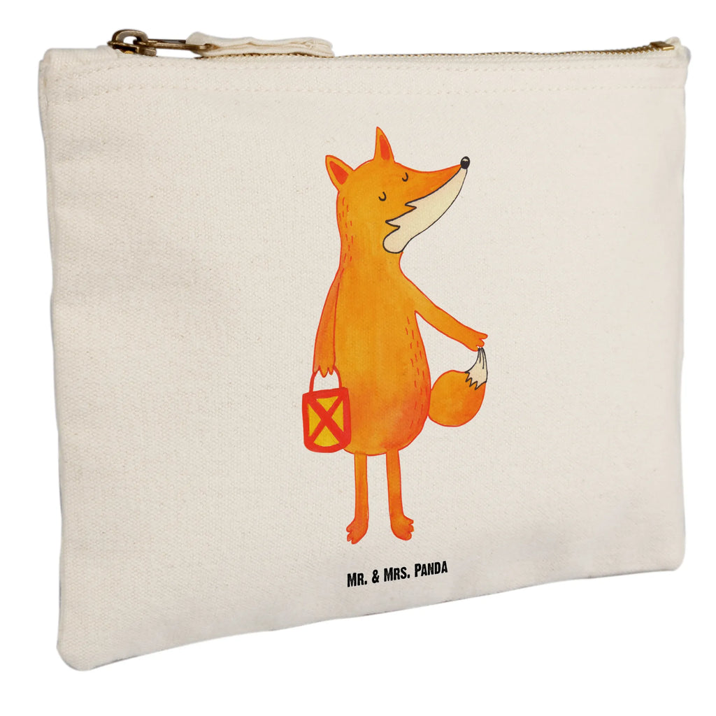 Make-up bag Fox Lantern fox, foxes, forest wildlife, clever as a fox, animal lover, Fox, Foxes, Lantern, Lantern parade, Lovesickness Spell, Caesar Otto Hugo Flaischlen, Spell comforting, Saint Martin, Cheer up