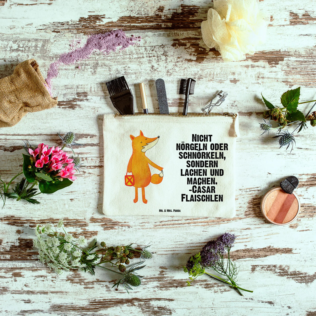 Make-up bag Fox Lantern fox, foxes, forest wildlife, clever as a fox, animal lover, Fox, Foxes, Lantern, Lantern parade, Lovesickness Spell, Caesar Otto Hugo Flaischlen, Spell comforting, Saint Martin, Cheer up