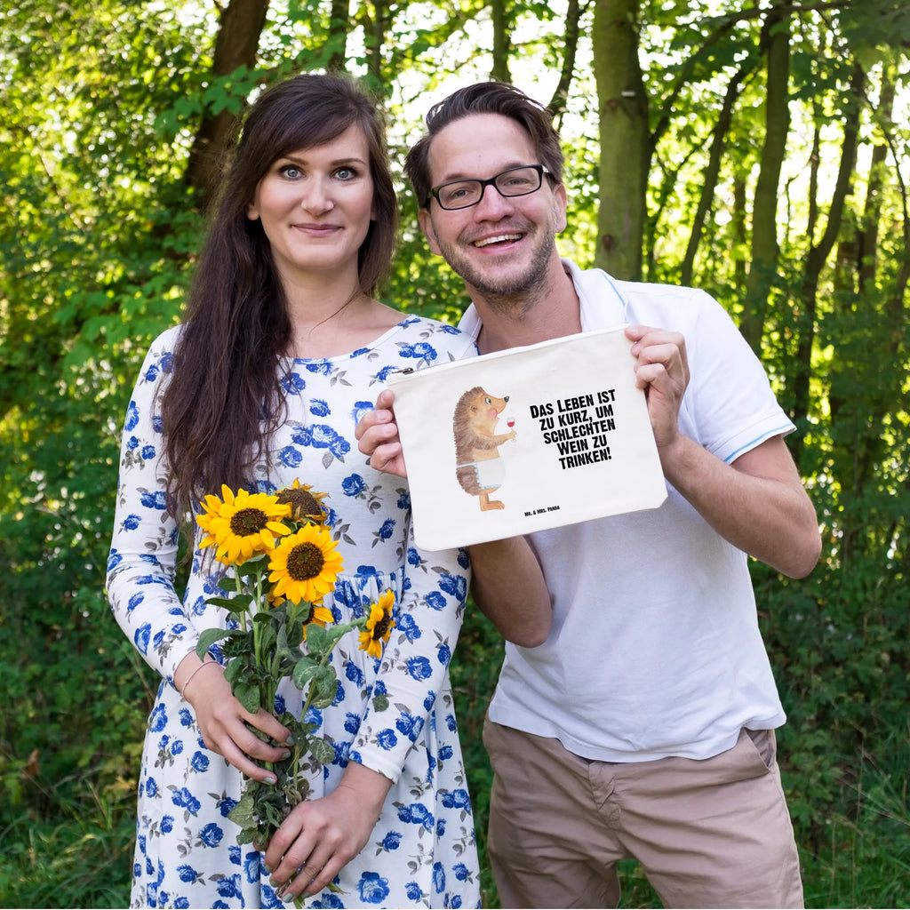 torebka na makijaż jeż wino Stiftemäppchen, Waschbeutel, Kulturbeutel, Kulturtasche, aufbewahrungstasche, kosmetiktäschchen, beauty case, Mäppchen, Federmappe, Schlampermäppchen, Schminktasche, Schminktäschchen, pinsel tasche, utensilientasche, toiletry bag, beauty tasche, Schminkbeutel, pencil case, Etui, aufbewahrungsbeutel, Kosmetikbeutel, Waschtasche, Kosmetiktasche, Lustige Sprüche, Tiermotive, Tiere, Gute Laune, Geschenk Weinliebhaber, Igel, Weißwein, Wein trinken, Rotwein, Wein Deko, Wein Spruch, Geschenk Weintrinker, Weinglas