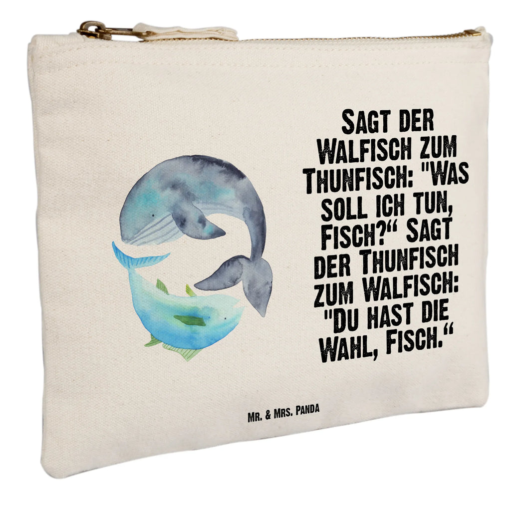 Make-up bag whale tuna Schminktasche, Kulturbeutel, Etui, Kosmetiktasche, Waschtasche, Mäppchen, Federmappe, utensilientasche, pencil case, Waschbeutel, pinsel tasche, Schminktäschchen, toiletry bag, Schminkbeutel, Kulturtasche, beauty tasche, Stiftemäppchen, aufbewahrungsbeutel, Kosmetikbeutel, beauty case, Schlampermäppchen, aufbewahrungstasche, kosmetiktäschchen, Lustige Sprüche, Tiermotive, Tiere, Gute Laune, Wal, Spruch Lustig, Wortwitz Lustig, Tunfisch, Flachwitz, Flachwitz Geschenk, Spruch Des Tages, Witz, Wahl