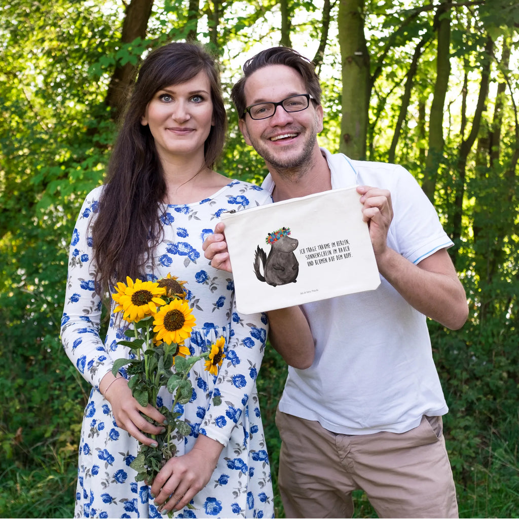 Make-up bag skunk Girl Skunk, Wild animal, Laugh, Stinker, Stinky, Love, Live, Namaste, Yoga, Predator